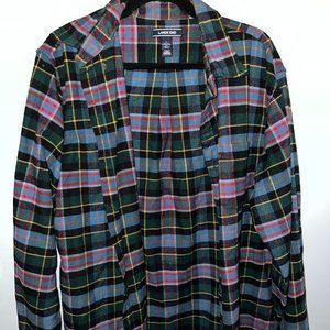 Vintage Men's Lands' End Flannel